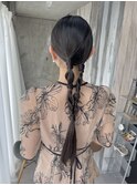 タイトヘアセット