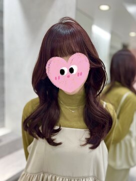 ジーナ 名駅(XENA.) 《Rena》透明感ピンクブラウン/暖色カラー