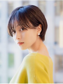 テュケー(TYCHE) 大人可愛いニュアンスショート20代30代40代50代前髪あり