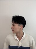 ツーブロックショート