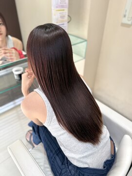 ゴットフロー(GOTTO FLOW) ピンクブラウン/艶髪/髪質改善カラー/ピンクカラー