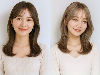 リッチ 横須賀中央店(Rich)の写真/横須賀中央でカットの上手い美容室をお探しならRich♪大人のレイヤーカットや顔周りカットで上品な印象に◎