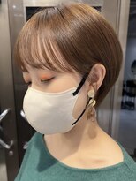 ハッチ(HACCH)&nbsp;韓国風レイヤーカット髪質改善ダブルカラーハッシュカット