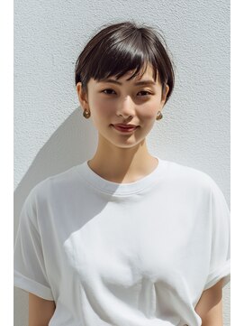 大人ナチュラルショートボブ　【東近江】