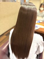 ヘアーアンドビュー ティーリタ 蕨(RITA)&nbsp;髪質改善カラー × ナチュラルブラウン