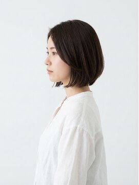 ミーロ 仙台東口(miiro) あご下ボブ顔周りレイヤー10代20代30代ダークブラウン