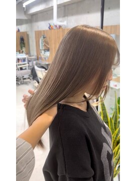 ジオ 国分寺(the O's) 切りっぱなしボブ/エアリーロング/美髪/ピンクブラウン[国分寺]