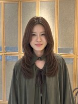 ヘアサロン ガリカ 表参道(hair salon Gallica)&nbsp;艶感ナチュラルブラウン/ハイレイヤースタイル