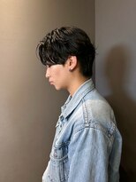 美容室奥山 今沢本店&nbsp;センターパート(ルーズパーマ)