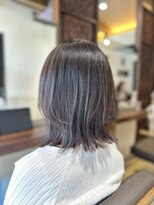 ヘアリゾート粋 ティガ 池袋店(tiga)&nbsp;レイヤーボブ/透明感カラー/艶髪