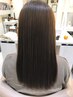 【圧倒的艶髪】似合わせカット+毛先が自然なダメージレス縮毛矯正¥14,080~