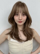ロンドイディールバンダイ 新潟万代(Lond ideal)&nbsp;ウルフレイヤー/ミディアムレイヤーウルフカット/ダークアッシュ