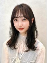 シンス 銀座(since) ミディアムレイヤー/顔周りレイヤー/小顔ヘア/似合わせカット