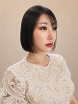 ビグディーサロン(BIGOUDI SALON)&nbsp;上品な切りっぱなしボブ