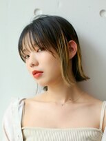 フェリチタ フィロ 大泉学園(FELICITA filo)&nbsp;ボブ/切りっぱなしボブ/デザインカラー/ブリーチ