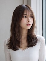 ダル 渋谷/表参道(DAL.)&nbsp;レイヤーカット髪質改善カラー透明感カラー顔まわりカット