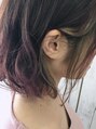 プレッティ フォー ヘア(PRETTY FOR HAIR) インナーカラー！耳にかけたときに見えるカラーがかわいい☆