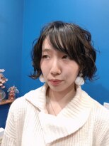 ムーンアディション(MOON ADDITION)&nbsp;モテ愛されベビーバング×センターパート