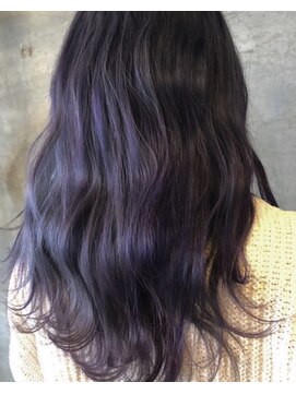 アティック ヘアーデザインアンドリラクゼーション(attic hair design&relaxation) パープル