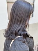 王道アッシュベージュカラー