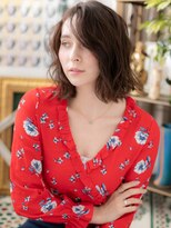 カバーヘア ブリス 川口(COVER HAIR bliss)&nbsp;外国人風やわらか質感くせ毛風ふわミディa川口代30代40代