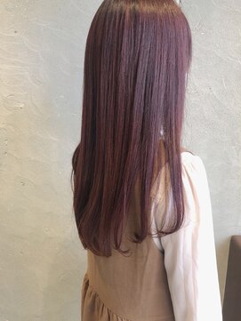 フーコー 一枝店(fuhcoh) ツヤ感×ピンクベージュ