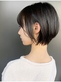 【morio池袋】綺麗でかっこいい黒髪ショート♪