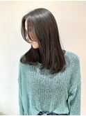 【FOLK】ナチュラルロング♪ダークグレージュ