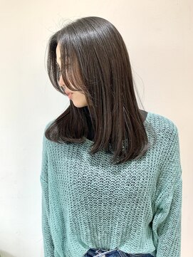 フォーク FOLK 【FOLK】ナチュラルロング♪ダークグレージュ