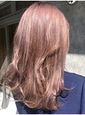 【OAK plus+】ピンクベージュ