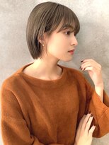 プレスドットサロン 表参道 青山(Press. Salon) 垢抜けミルクティーベージュカラー【表参道/青山】