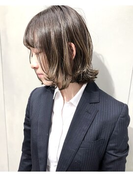 セシルヘアー(CECIL hair) CECIL 下北沢 韓国人風外ハネボブ×ハイライトベージュ