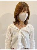 【韓国風外ハネミディアムボブ】延岡美容室シロSIRO髪質改善艶髪