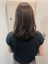 キャンバス バイ ネオリーブ 横浜西口(Canvas by neo.)&nbsp;セミロング くびれヘア グレイアッシュ【sk】