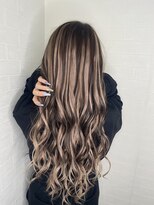 ユートピア(U topia)&nbsp;#エクステで作る　#バレイヤージュ風　#大人ギャル