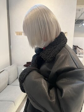 フランチェスカドット(francesca.) ホワイトボブ/前出