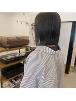 マウロア(MAULOA)&nbsp;“シンプル 艶ボブ 暗髪“ 鈴木ちさと