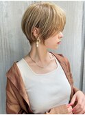 絶壁解消/ひし形/前下がり/大人ショートボブ/30代/40代★猪狩★