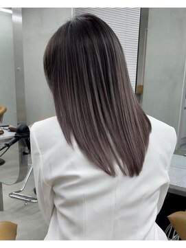 サイン 表参道(SIGN) カット+バレイヤージュカラー