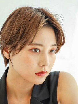 ハイレート ウニクス川越店(Hairate) 【Hairate本川越】センターわけショートマッシュでスッキリ☆