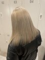 アグ ヘアー カノア 御影店(Agu hair kanoa)&nbsp;ハイトーンベージュ