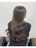 ダブルカラー/大人ボブ/黒髪スタイル/髪質改善/縮毛矯正