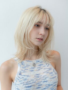 ハバナ 新宿(HAVANA) 20代30代/大人かわいい/小顔ひし形/ウルフ/ミディアムレイヤー