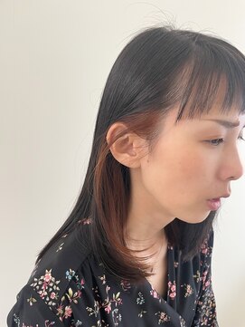 オンド(onde) ブリーチなしで作るインナーカラー