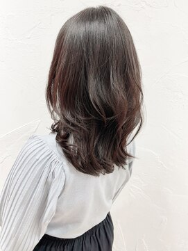 ミッシェル アフロート(michelle afloat) 20代30代40代50代後ろにも動き☆3DカーブカットのLカーブロング