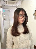 顔まわりレイヤー/レイヤーカット