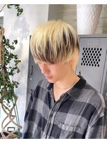 ヲタク(wotaku.)&nbsp;メンズハイトーンダブルカラーブロンドカラーデザインカラー