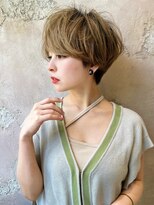 ロンドローズ 名古屋(Lond damaskRose)&nbsp;顔周り ボブ 韓国 レイヤー ダブルカラー 名駅 リタッチ843