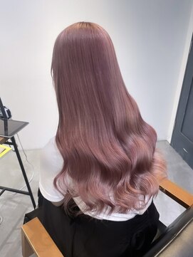 フォルテ 藤枝エピ店 ブリーチありペールピンクカラー