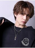 【ソフトツイスパウェーブ】セミウェットセンターパートウルフ